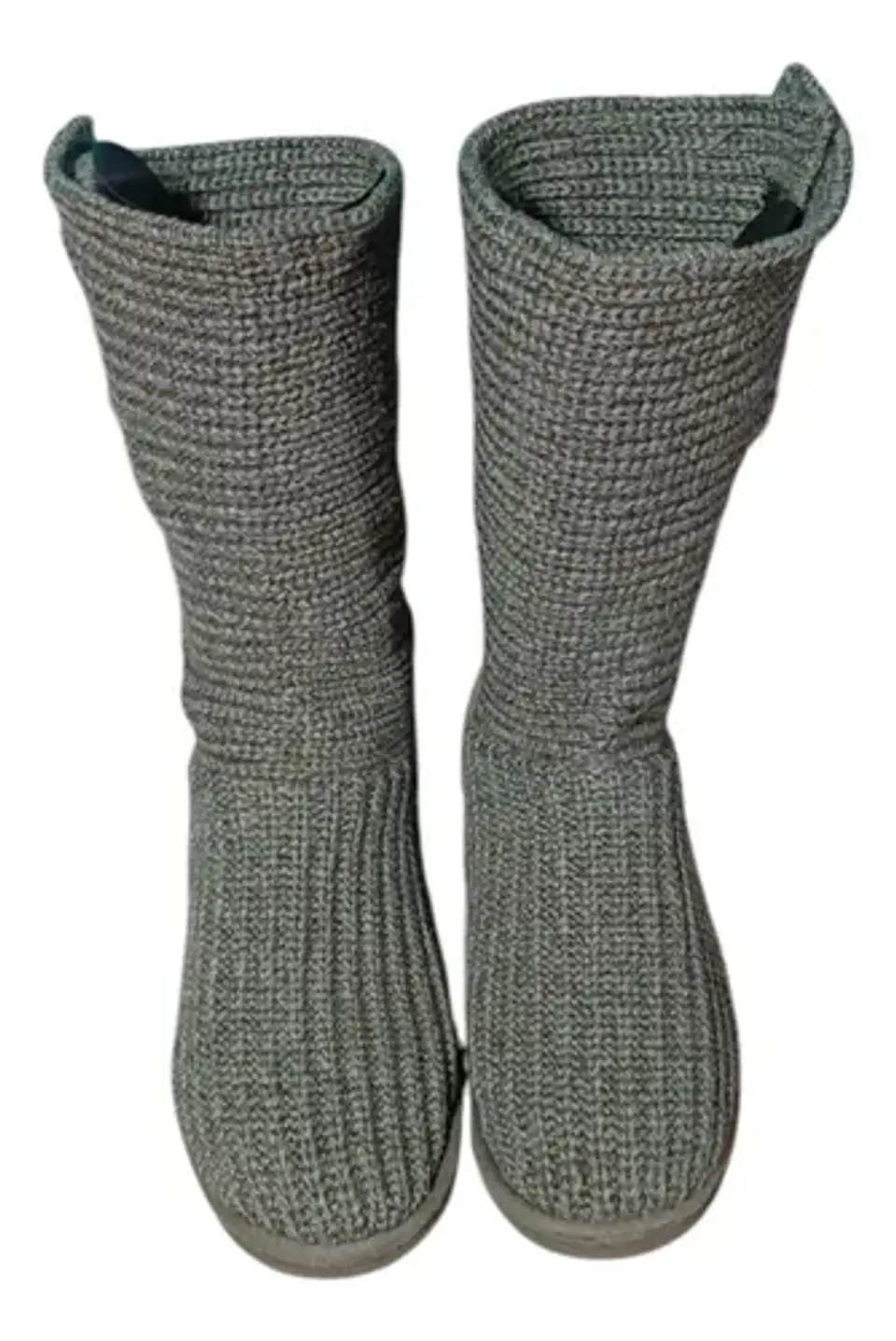 Botas Tejidas Ugg Cardy Gris  - Talla 35 2
