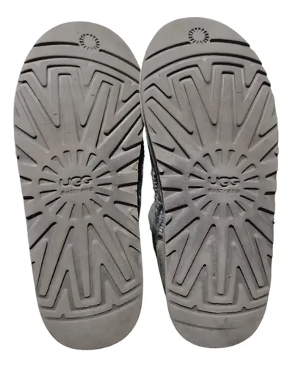 Botas Tejidas Ugg Cardy Gris  - Talla 35 10