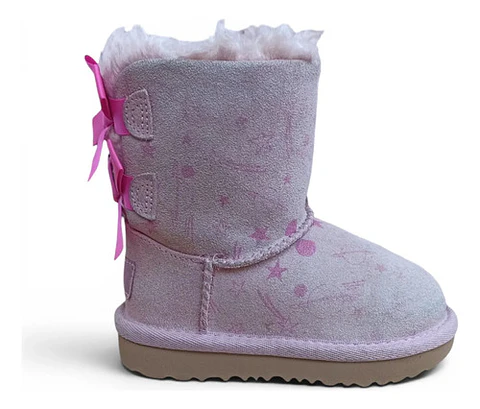 Bota Ugg Kids Bailey Bow Planetary - Talla 23 - 23.5