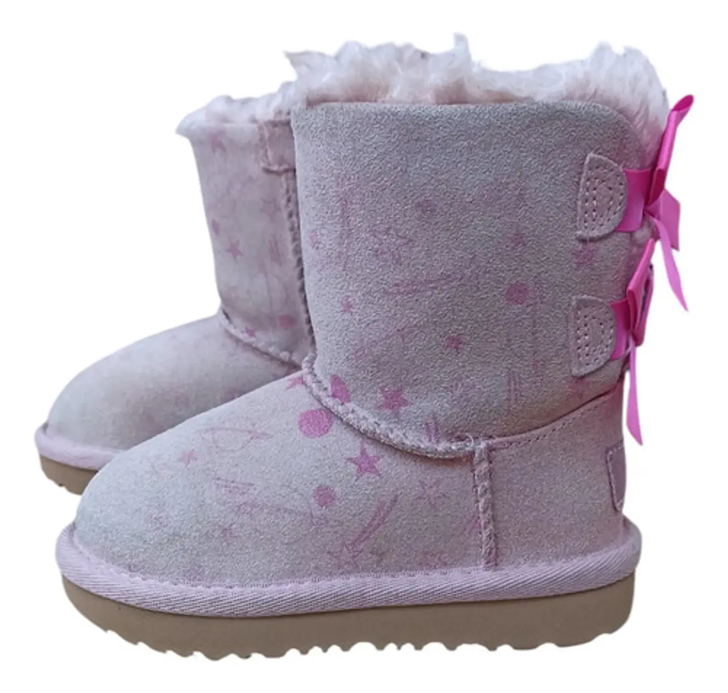 Bota Ugg Kids Bailey Bow Planetary - Talla 23 - 23.5 4