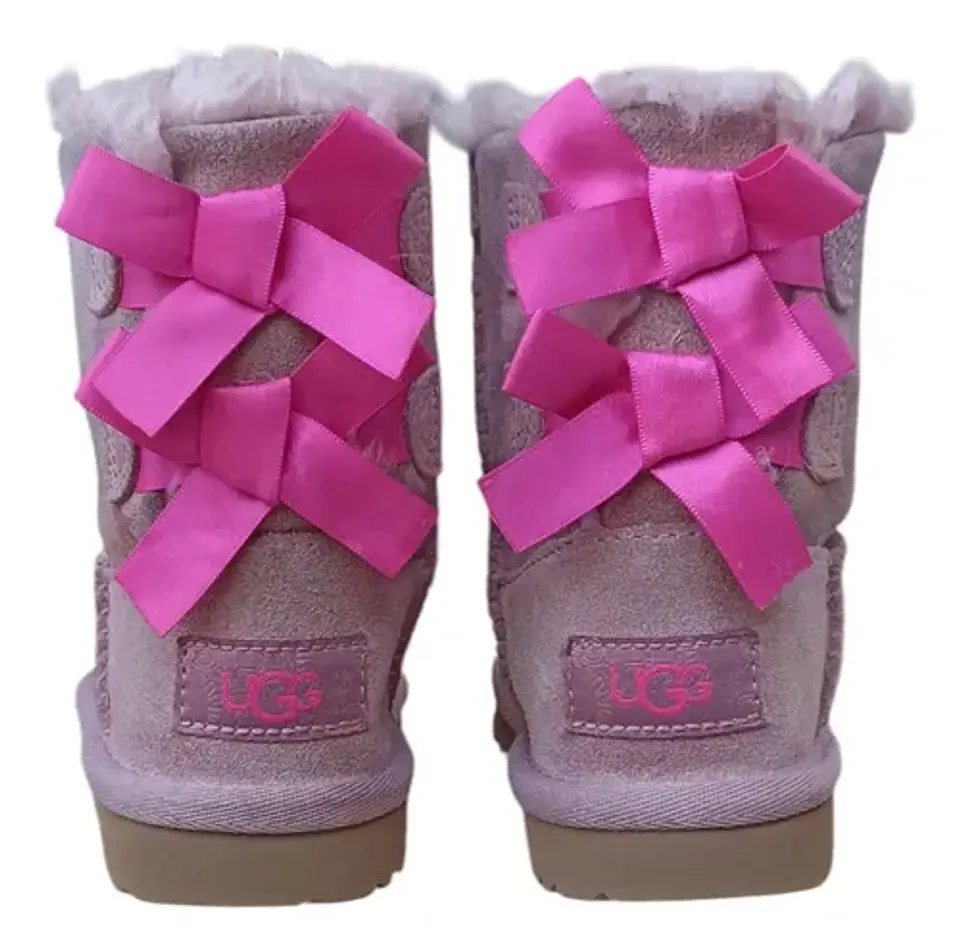 Bota Ugg Kids Bailey Bow Planetary - Talla 23 - 23.5 6