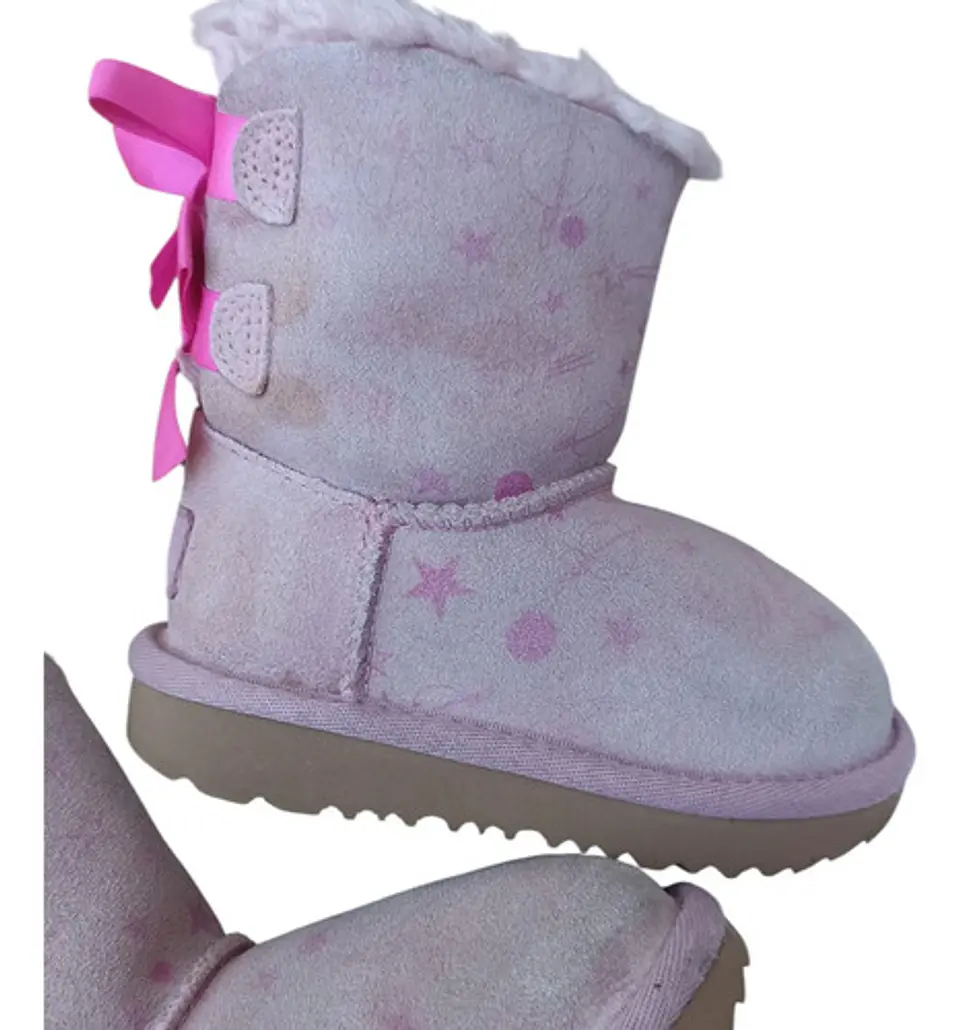 Bota Ugg Kids Bailey Bow Planetary - Talla 23 - 23.5 9