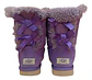Bota Ugg Bailey Bow Morada Cuero Y Lana De Oveja Talla 37 - Miniatura 5