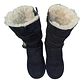 Botas Ugg Junior Maddi Cuero Y Lana De Oveja - Niña Talla 32 - Miniatura 2