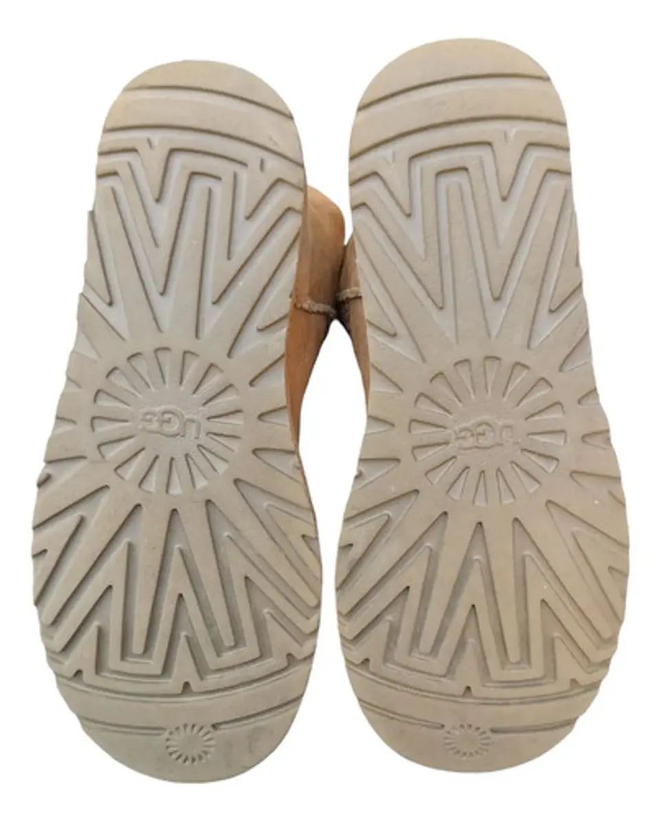 Botas Ugg Classic Short Cuero Y Lana De Oveja - Talla 37 8