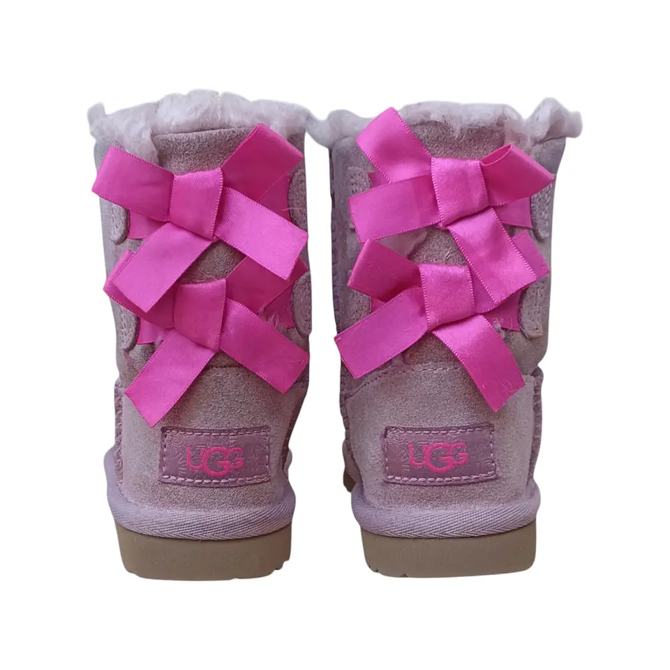 Bota Ugg Kids Bailey Bow Planetary - Talla 23 - 23.5 6