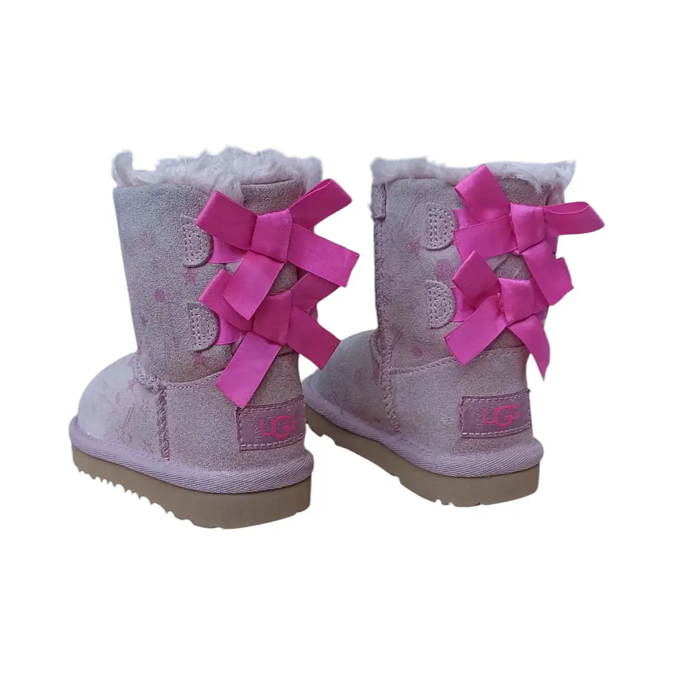 Bota Ugg Kids Bailey Bow Planetary - Talla 23 - 23.5 5