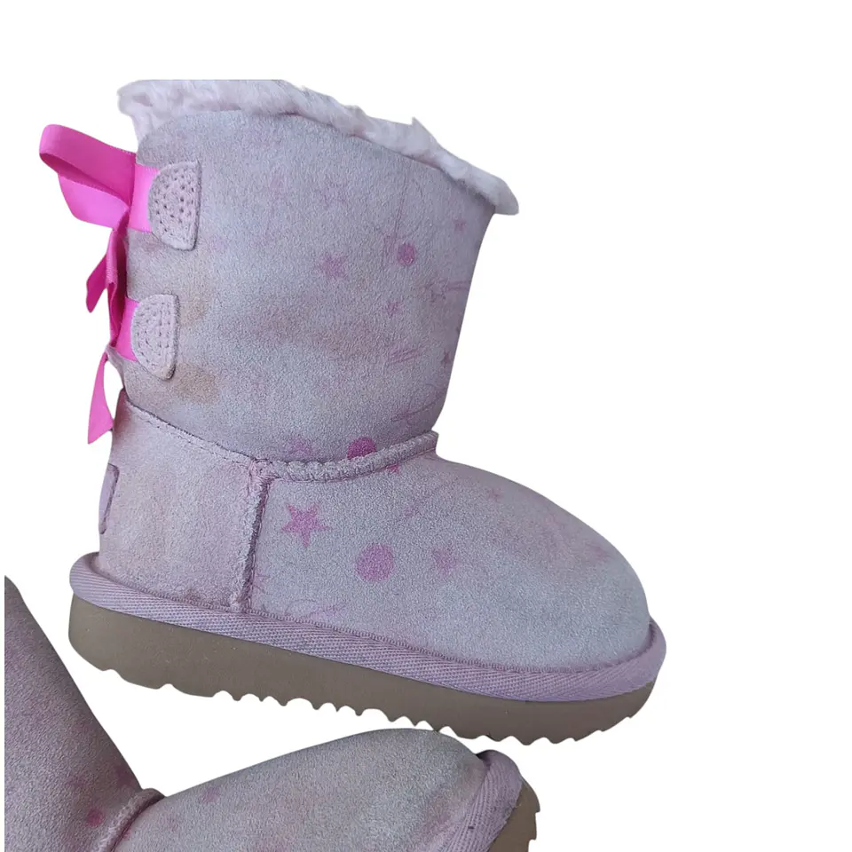 Bota Ugg Kids Bailey Bow Planetary - Talla 23 - 23.5 10