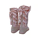 Botas Ugg Australia Modelo Heirloom Tejido Rosa - Talla 35 - Miniatura 4