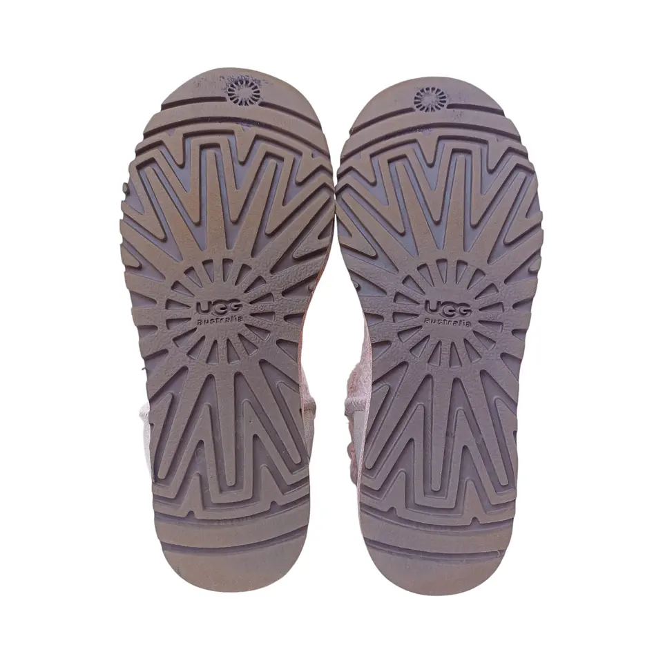 Botas Ugg Australia Modelo Heirloom Tejido Rosa - Talla 35 10