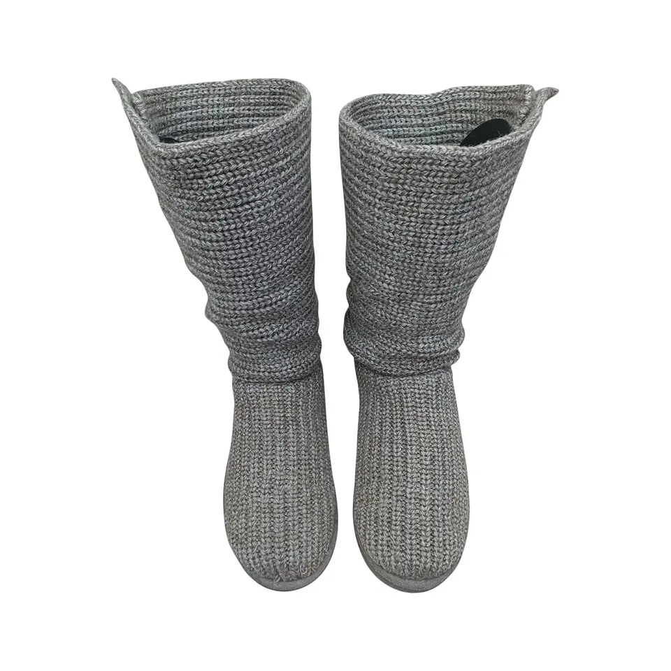Botas Tejidas Ugg Cardy Gris  - Talla 37 3