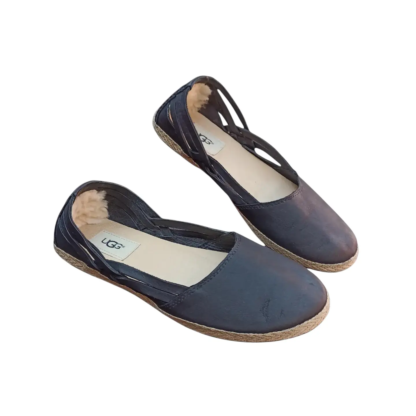 Alpargatas Ugg Modelo Tippie Cuero - Mujer Talla 37   4