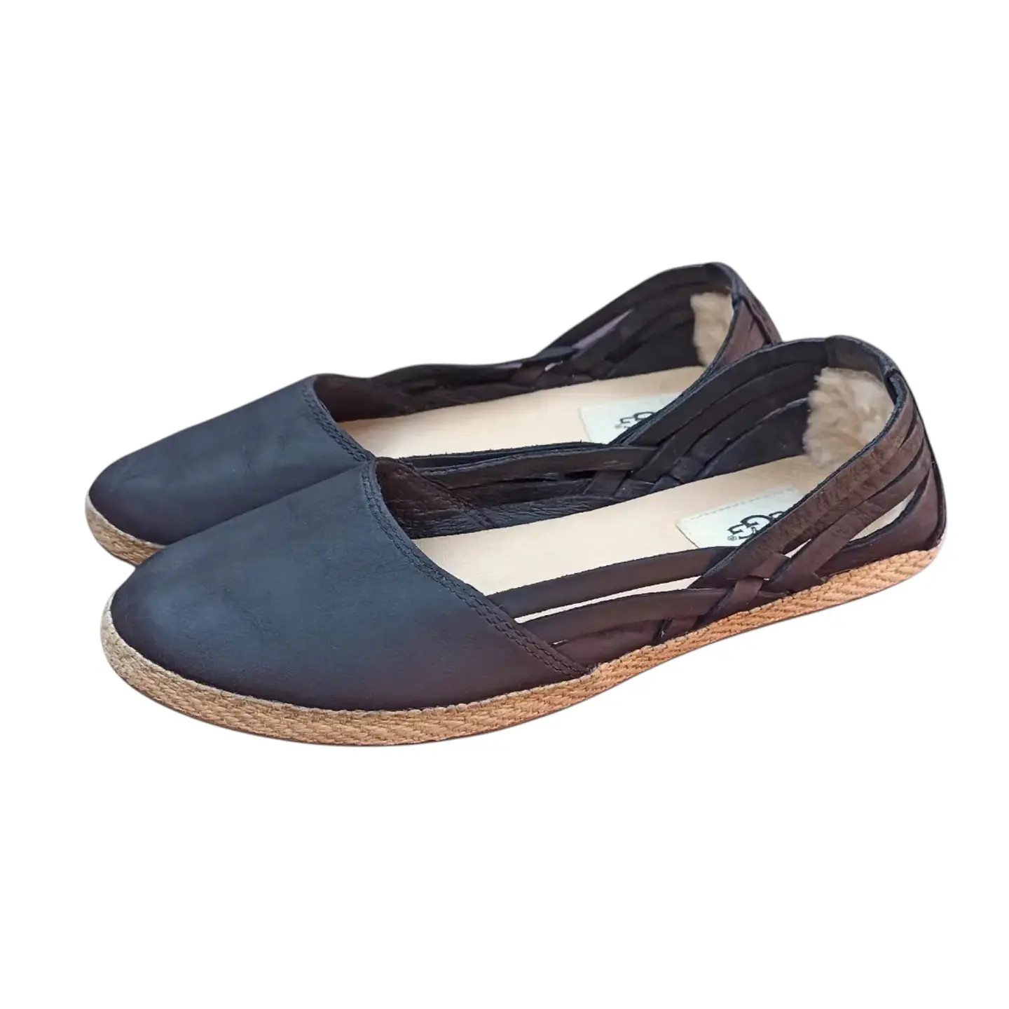 Alpargatas Ugg Modelo Tippie Cuero - Mujer Talla 37   5
