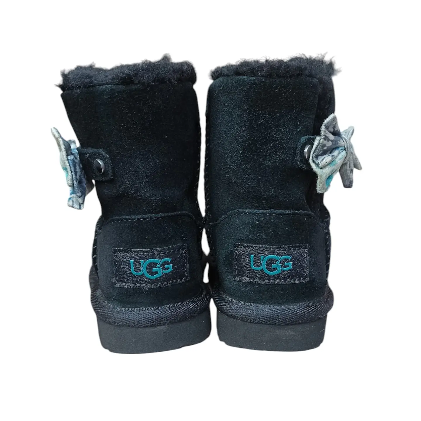 Botas UGG Kenzie Tie Dye Bow Para Niñas Pequeñas Talla 22 5