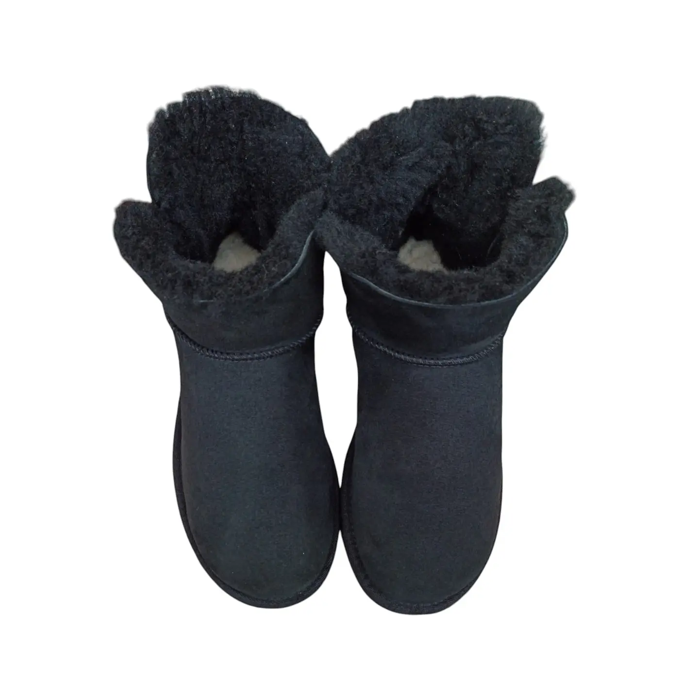 Bota Ugg Mini Bailey Button Bling Botón De Cristal Talla 38 3