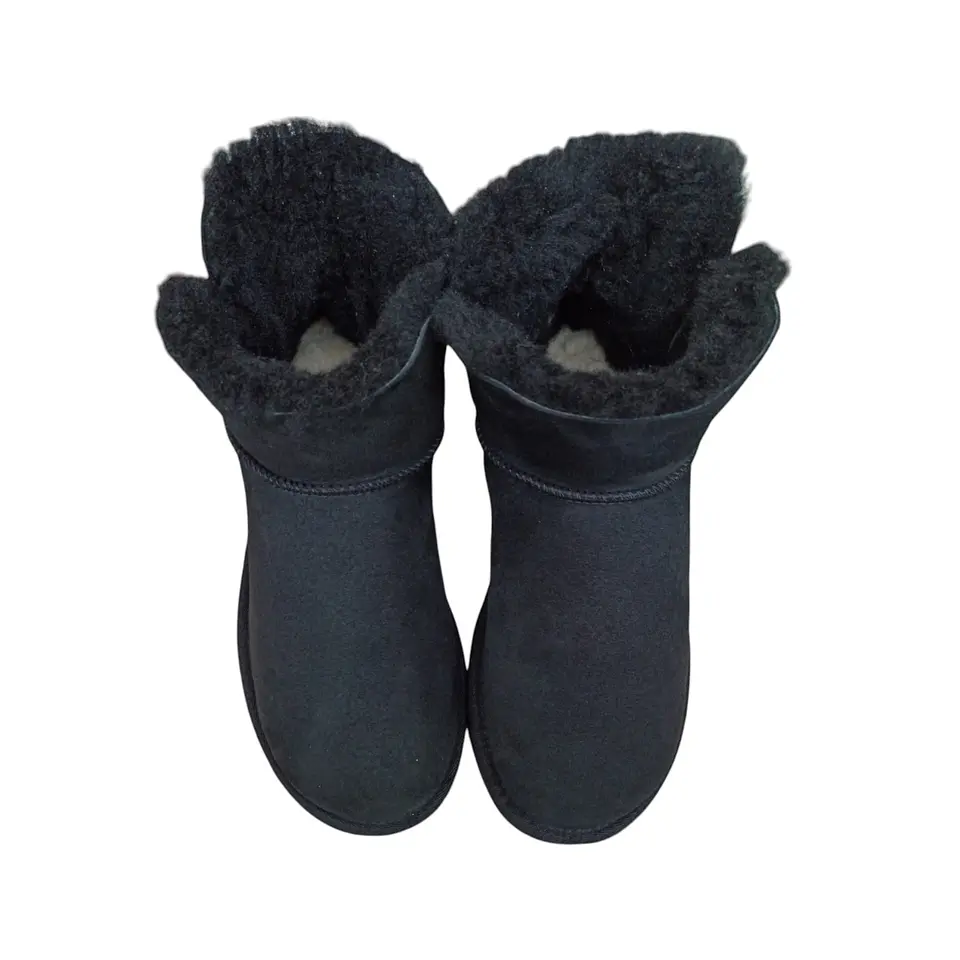Bota Ugg Mini Bailey Button Bling Botón De Cristal Talla 38 3