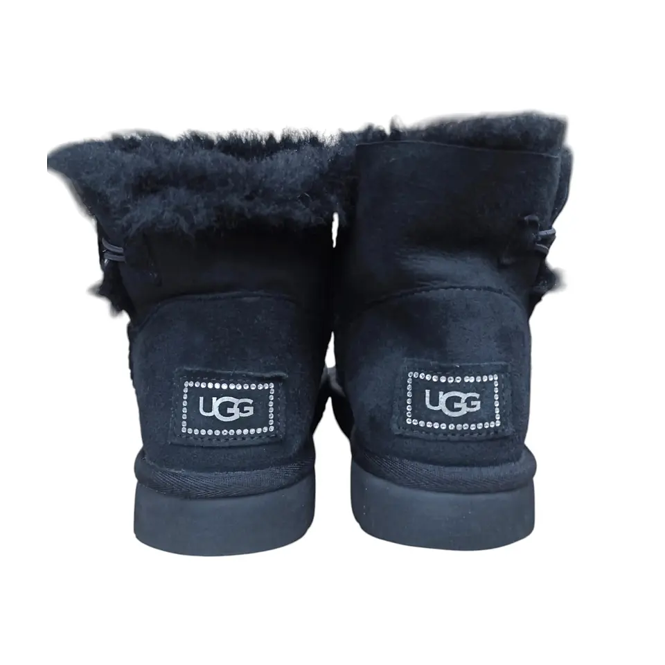 Bota Ugg Mini Bailey Button Bling Botón De Cristal Talla 38 6