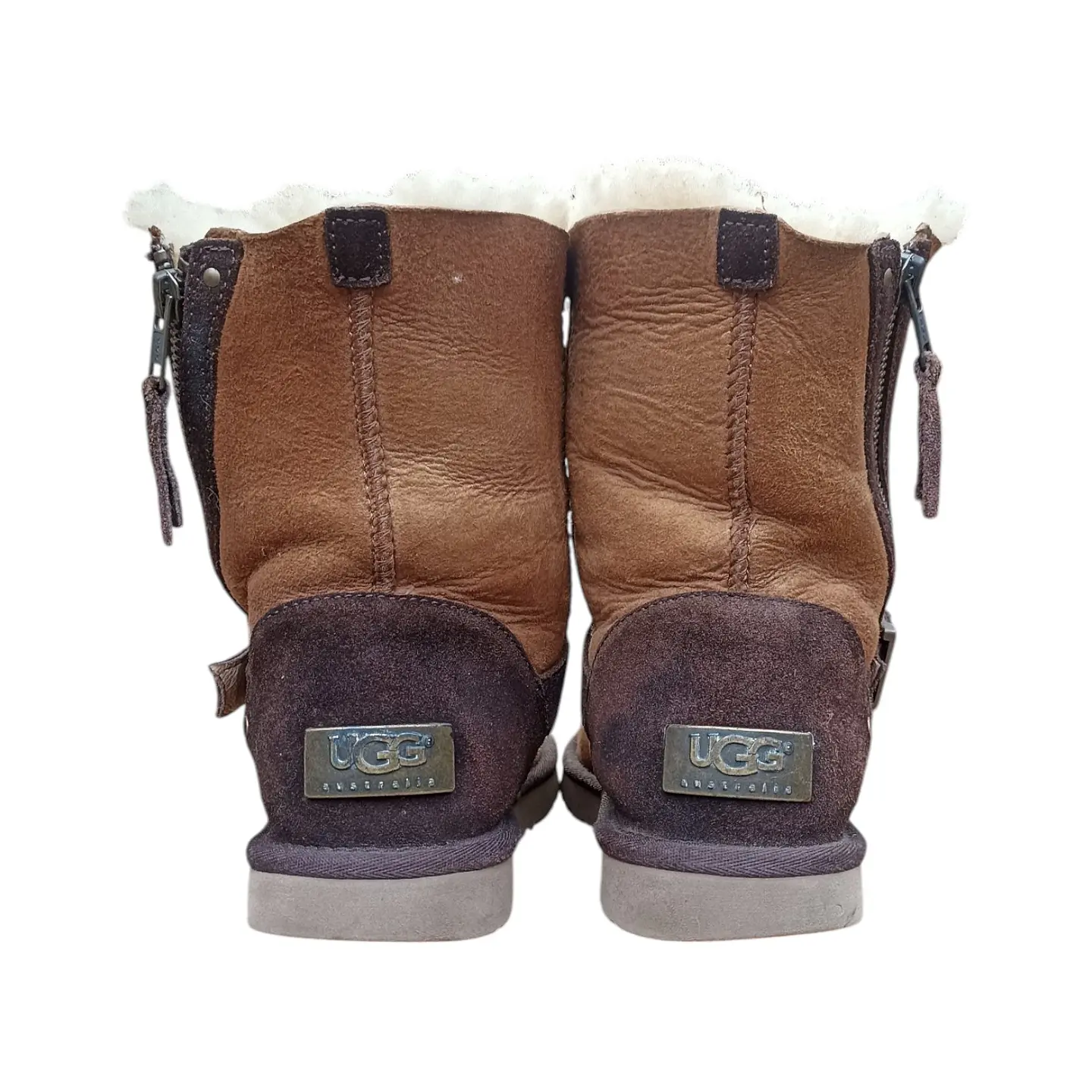Bota Ugg Modelo Blaise Cuero Y Lana De Oveja - Talla 37 7