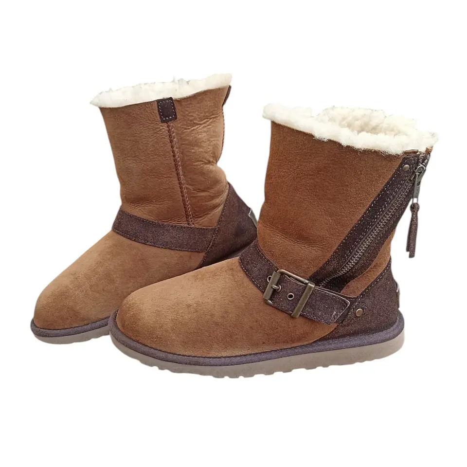 Bota Ugg Modelo Blaise Cuero Y Lana De Oveja - Talla 37 2