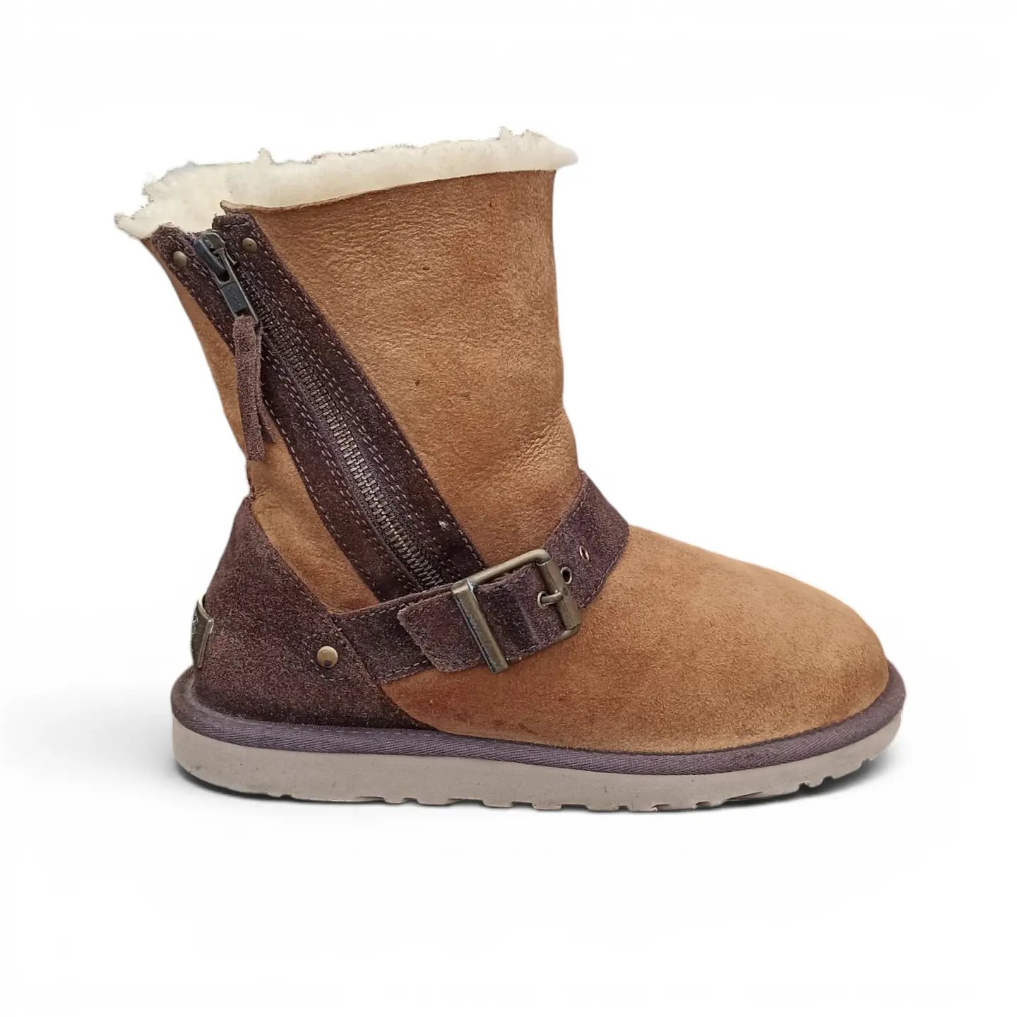 Bota Ugg Modelo Blaise Cuero Y Lana De Oveja - Talla 37 1
