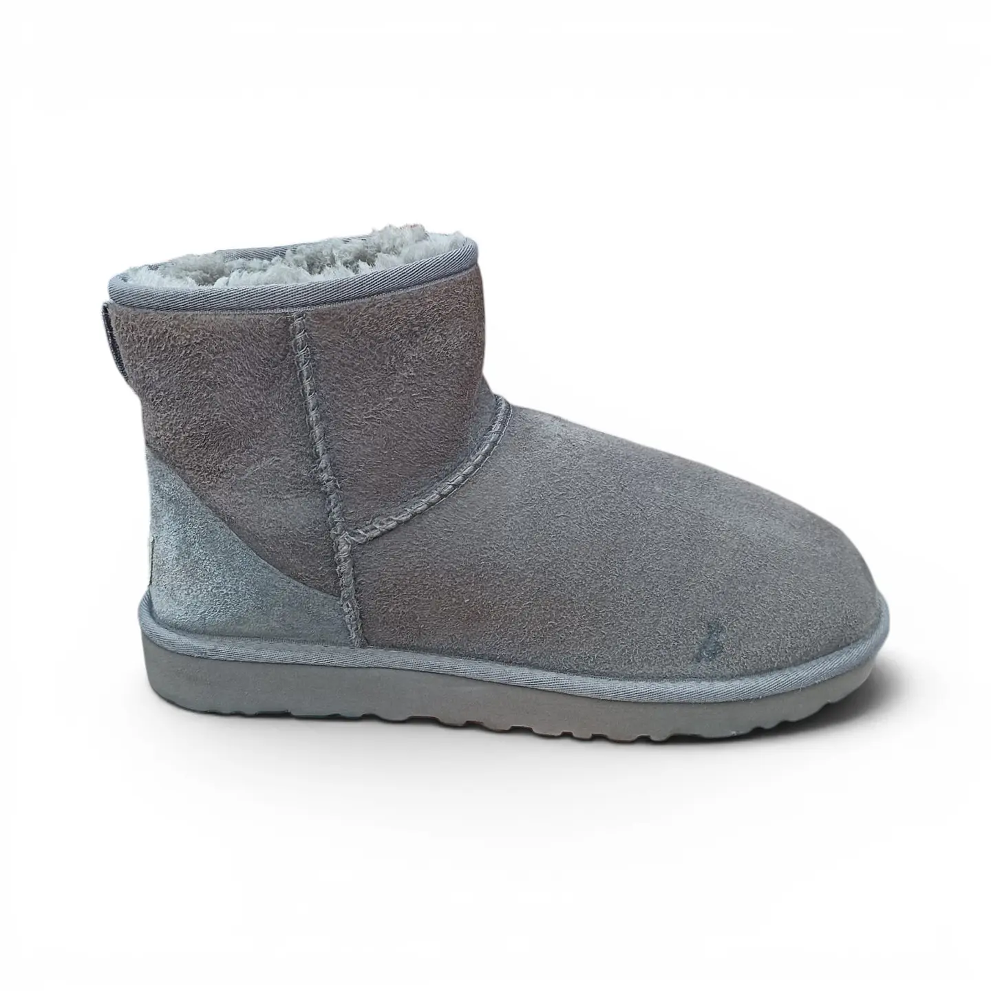 Bota UGG Classic Mini Sheepskin Gris - Talla 40 (27cm) 1