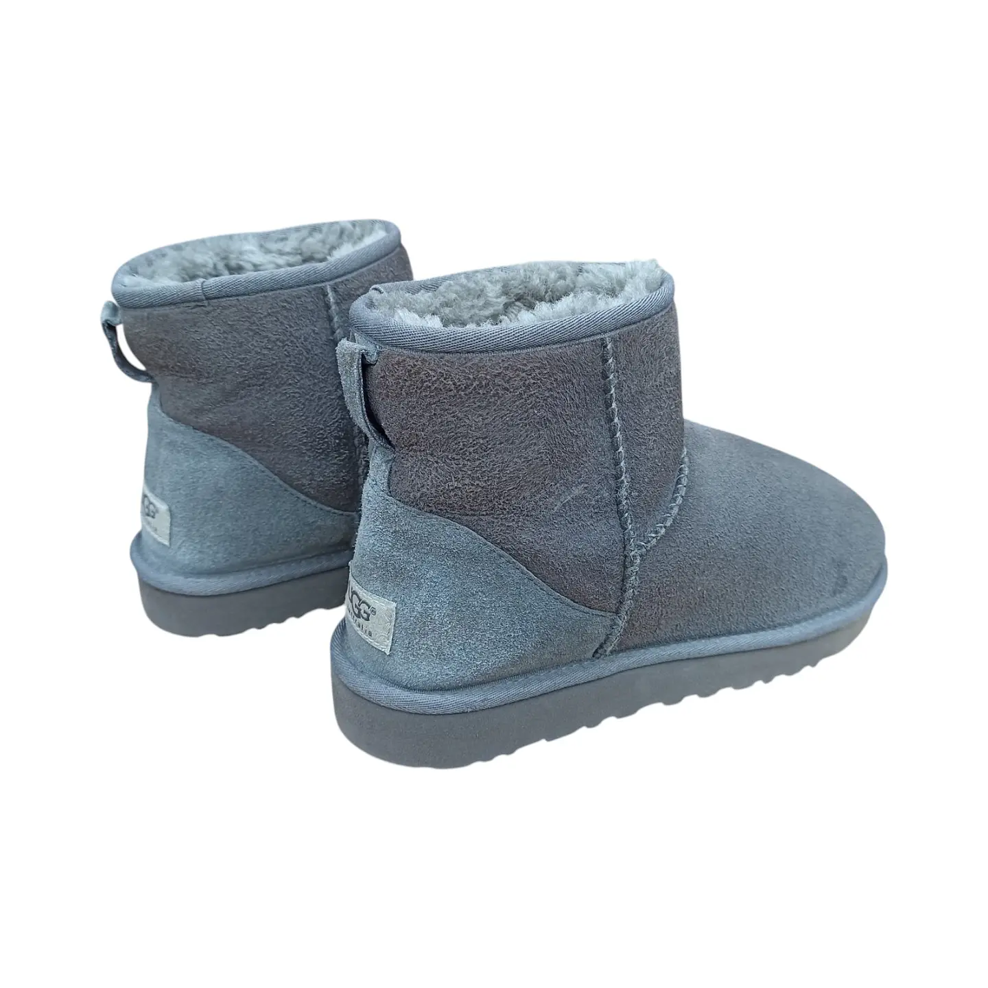 Bota UGG Classic Mini Sheepskin Gris - Talla 40 (27cm) 6