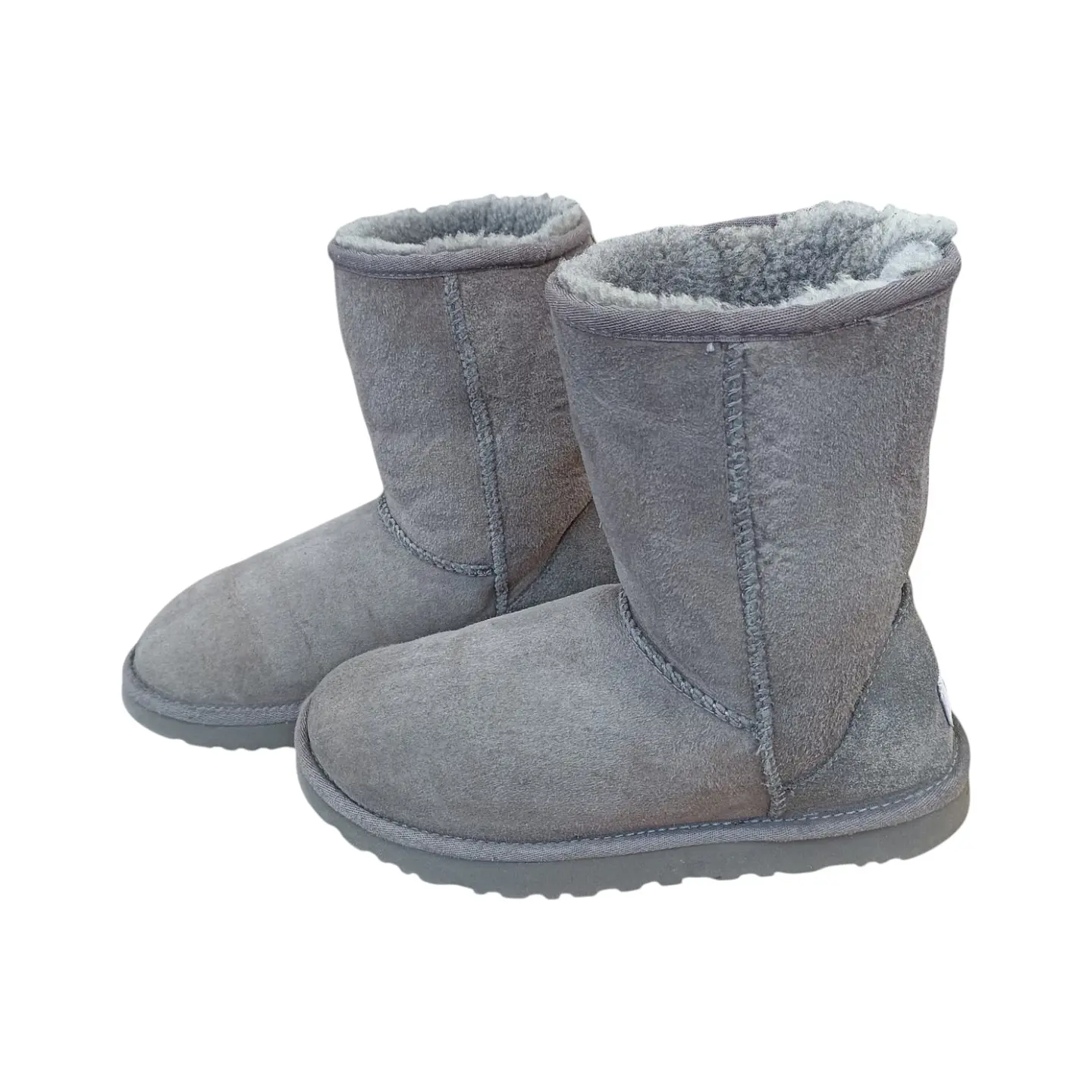 Bota Marca UGG Classic Short Gris - Talla 38 2