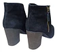 Botin Importado Ecote De Cuero Gamuza Negro - Talla 38 - Miniatura 6