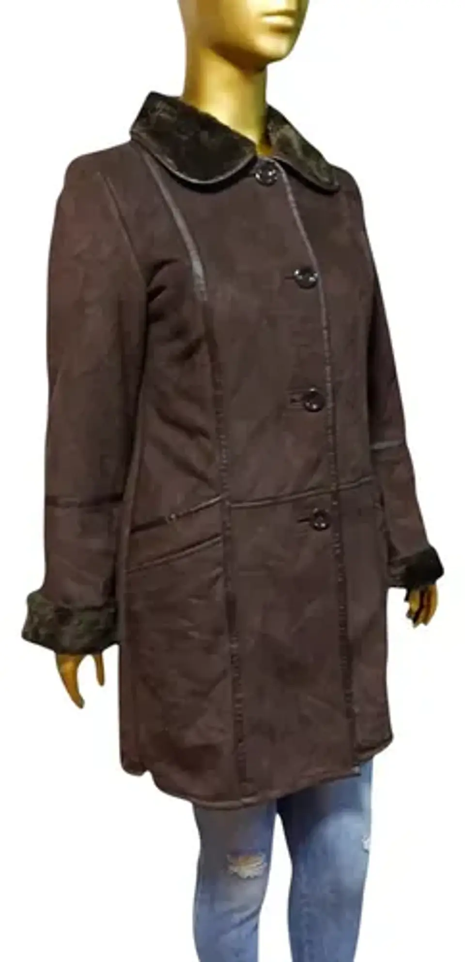 Abrigo Gamulán Importado Regent Park Forrado - Talla M  2