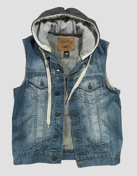 Chaqueta De Mezclilla Sin Mangas Ecko Unltd. - Talla S