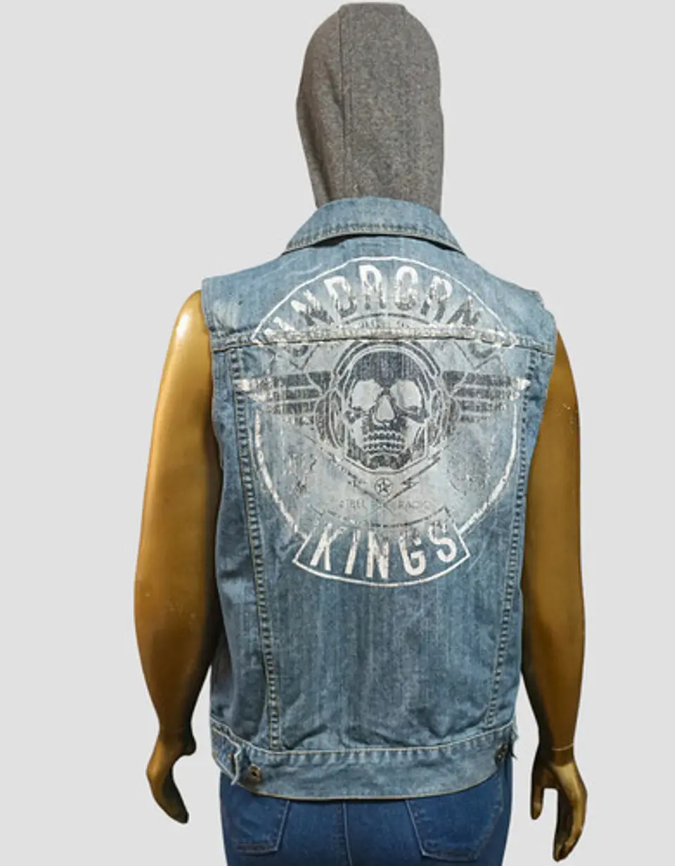 Chaqueta De Mezclilla Sin Mangas Ecko Unltd. - Talla S 4