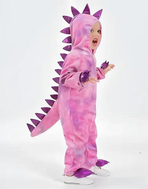 Disfraz Importado Dinosaurio T-rex Para Niña De 5 A 7 Años