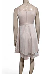 Vestido De Fiesta Corto Rosa Pálido Con Brillos - Talla S - Miniatura 6