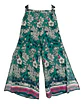 Pantalón Palazzo Mujer Floral Verde Ancho Opposite Talla L - Miniatura 2