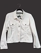 Chaqueta Blanca De Mezclilla Geoffrey Beene Mujer Talla L - Miniatura 5