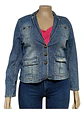 Chaqueta De Mezclilla Vintage Marca Faded Glory Talla Xl - Miniatura 4