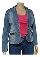 Chaqueta De Mezclilla Vintage Marca Faded Glory Talla Xl - Miniatura 6