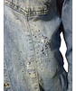 Camisa De Mezclilla Con Lentejuelas Y Pedrería Talla M - L - Miniatura 10