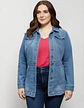 Chaqueta De Mezclilla Entallada Talla Grande 1xl - 2xl - Miniatura 2