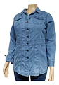 Chaqueta De Mezclilla Entallada Talla Grande 1xl - 2xl - Miniatura 3