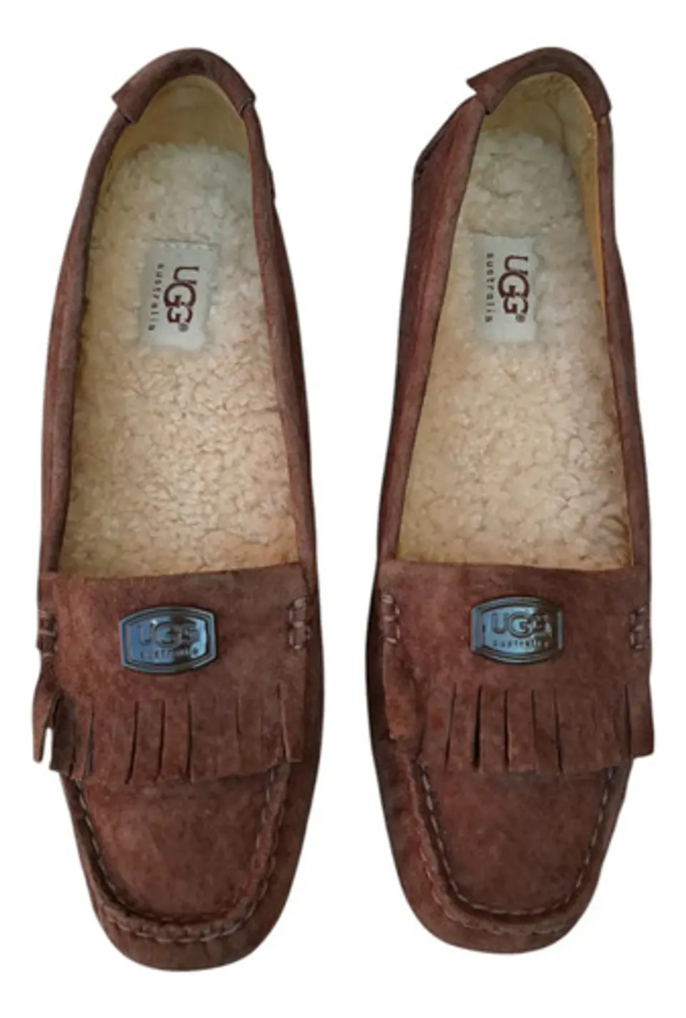 Mocasín Slippers Marca Ugg Odyssa Talla 37.5 Como Nuevo 3