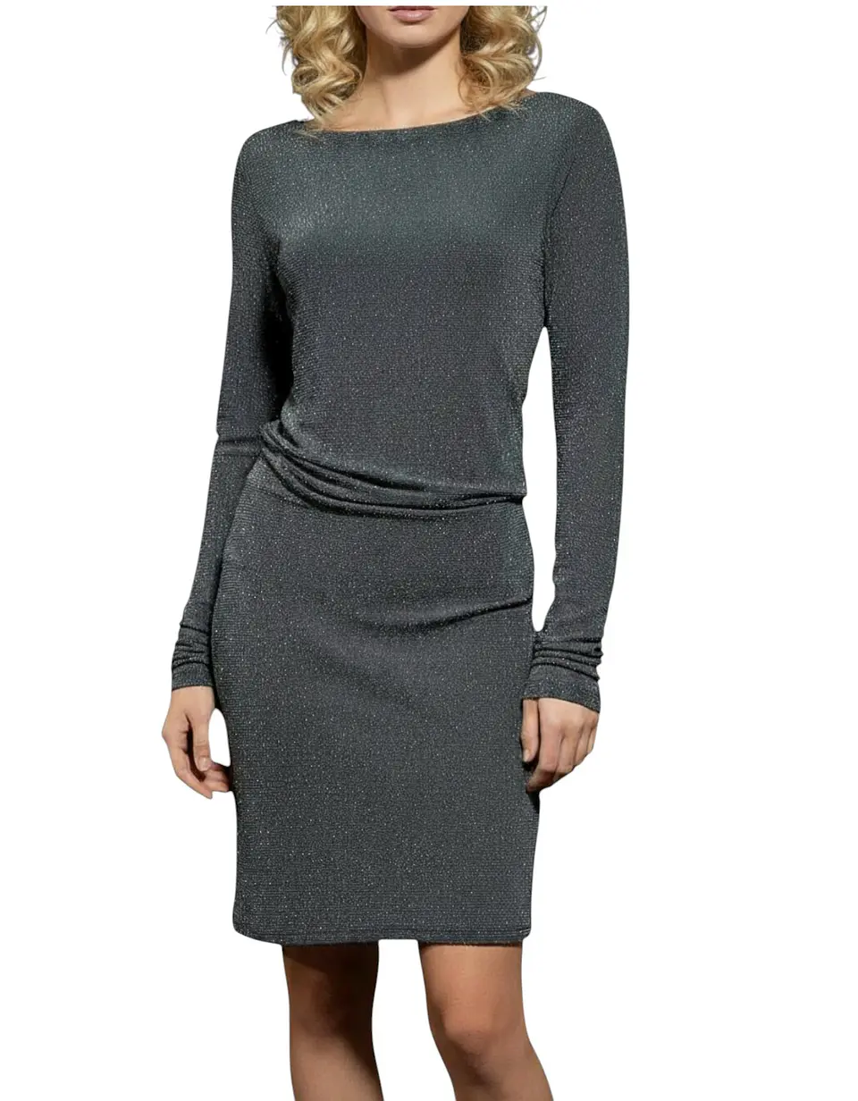 Vestido de Fiesta Michael Kors Stretch y Lurex S/XS 1
