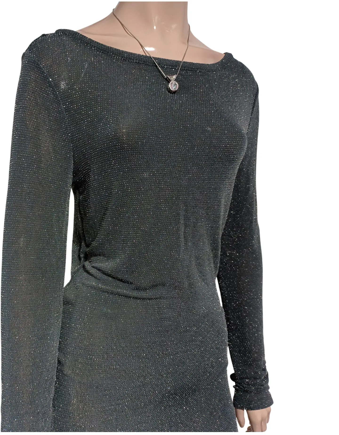 Vestido de Fiesta Michael Kors Stretch y Lurex S/XS 6