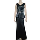 Vestido de Fiesta / Gala Corte Sirena Cintura Peplum - Talla S - Miniatura 2