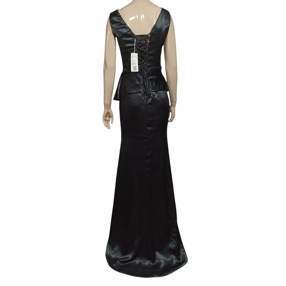 Vestido de Fiesta / Gala Corte Sirena Cintura Peplum - Talla S 6