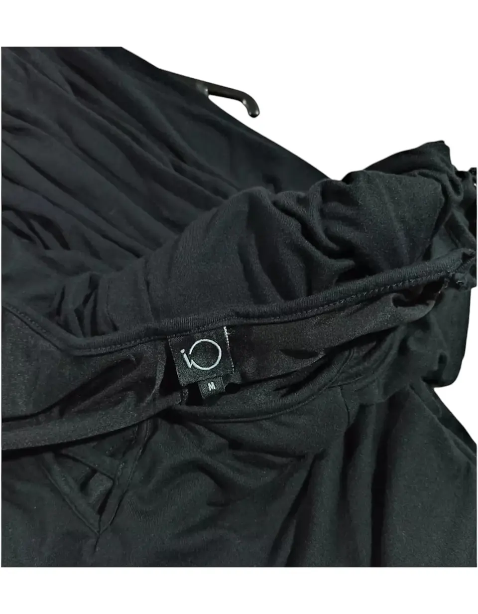 Maxi Vestido con Hombros Caídos - Talla M 9