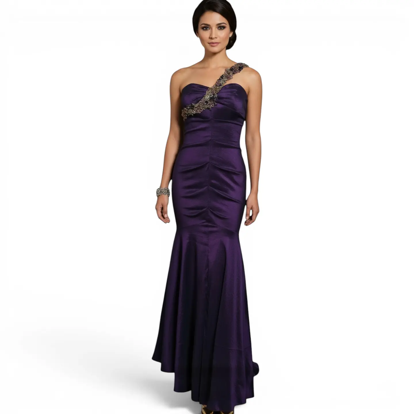 Vestido de Fiesta Corte Sirena Xscape By Joanna Chen - M 1