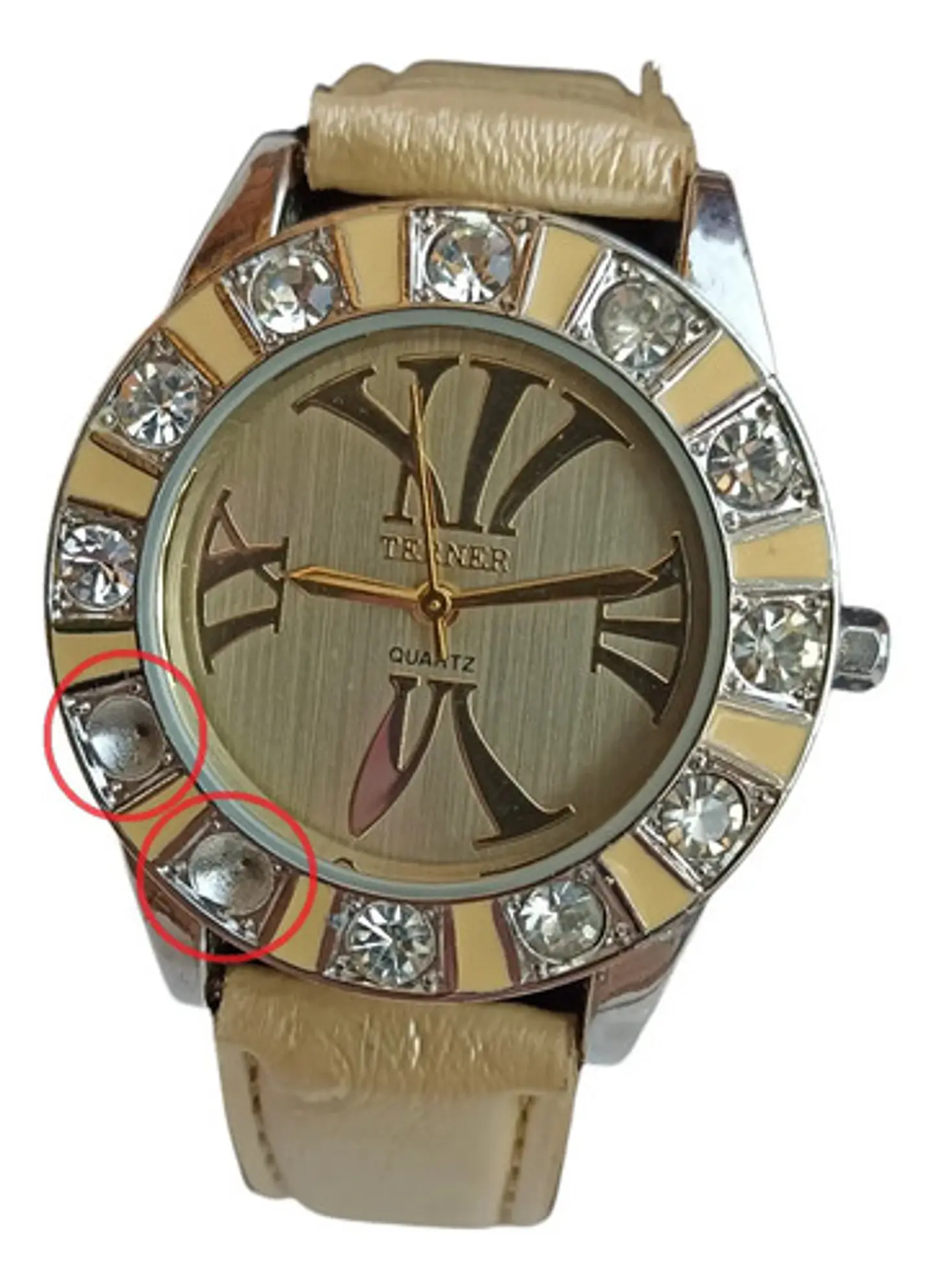 Reloj  Vintage Terner K-12557 Nickel Free Para Mujer 9