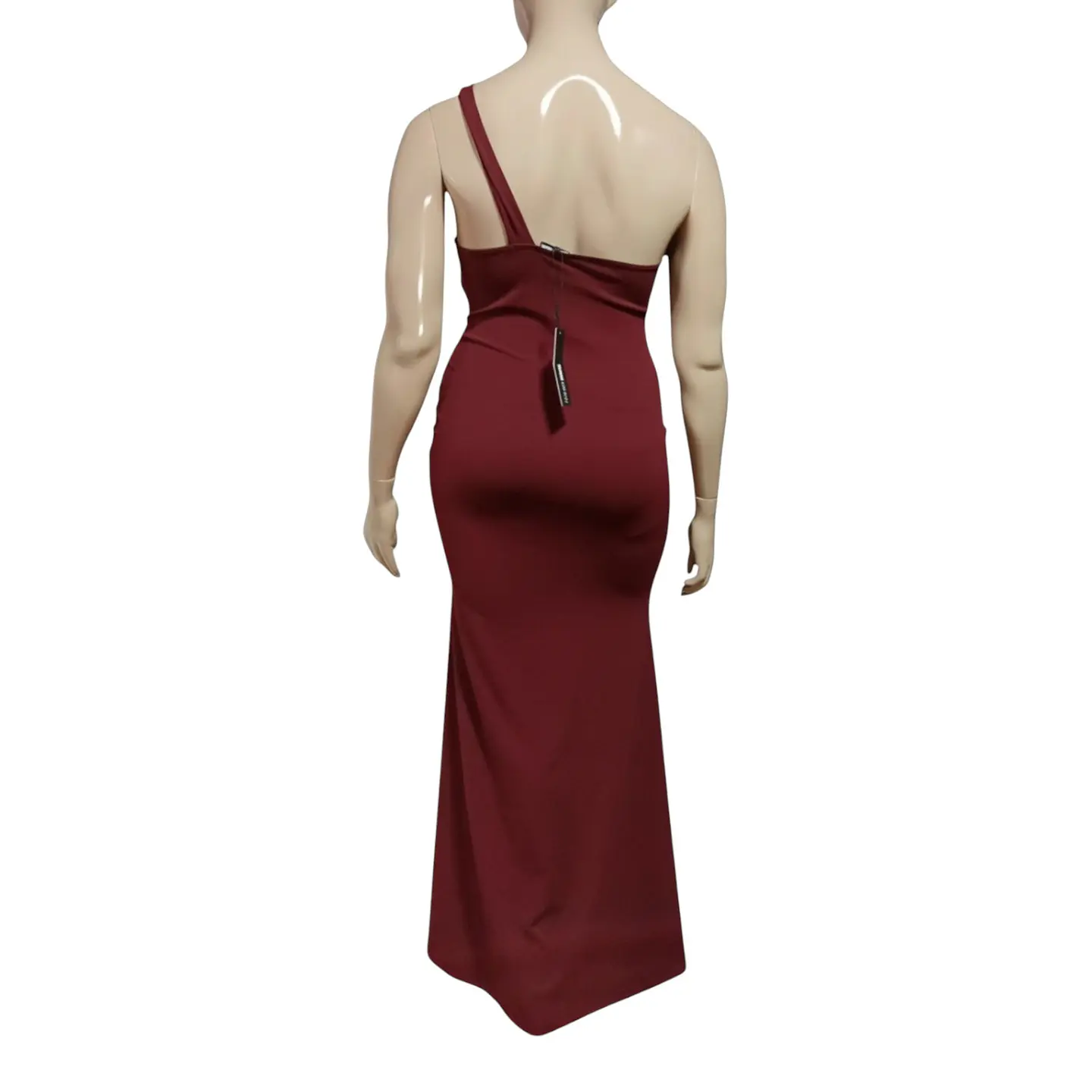 Vestido Fiesta de Un Hombro Con Abertura PiernaTalla XL 6
