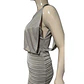 Vestido De Fiesta Estilo Blusón Drapeado Xscape Talla S / M - Miniatura 5
